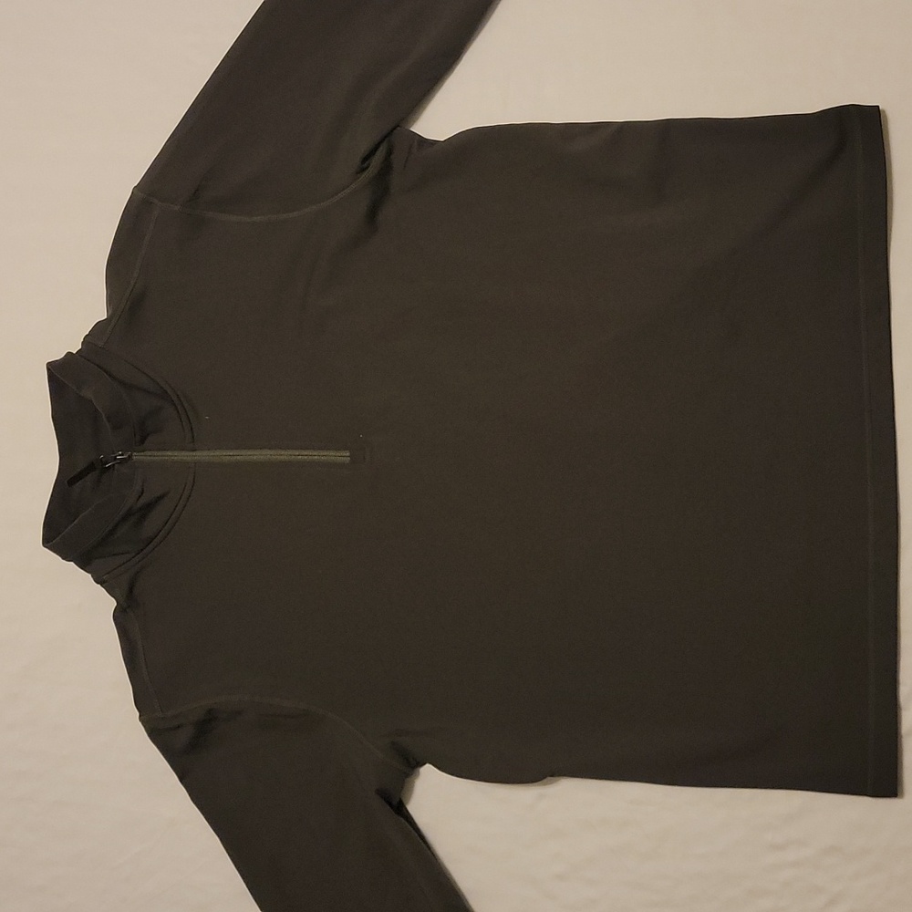 Pull over jacket, Large, Forrest green